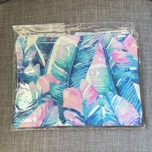 Leaf Print Bikini Bag